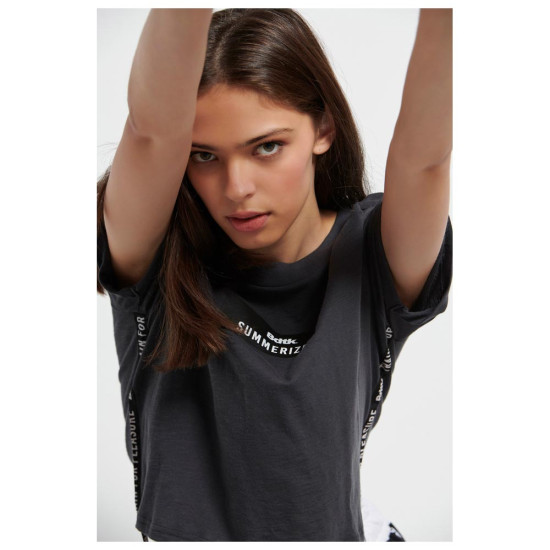 Bodytalk Γυναικεία κοντομάνικη μπλούζα